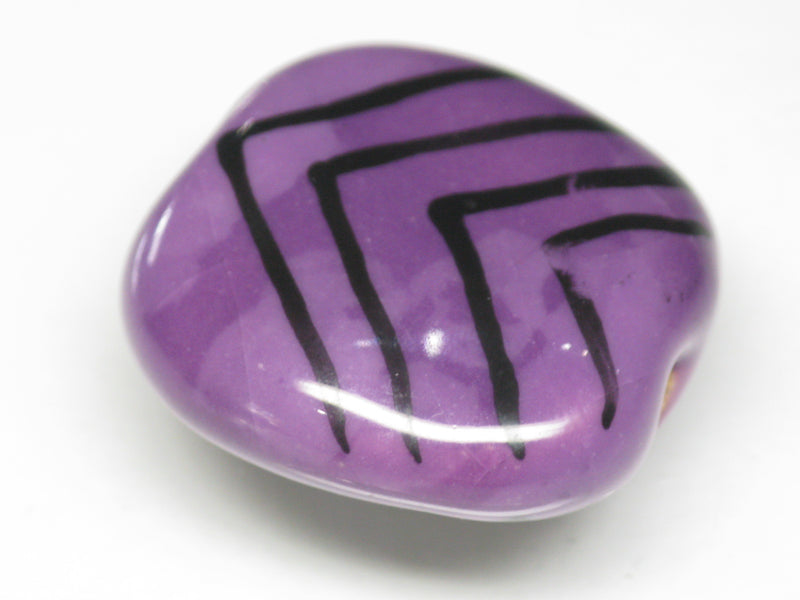 TOKO-BEADS KZ161-18 Kenyan ceramic bead 23mm KZ161-18 ケニアセラミックビーズ 23mmKazuri カズリビーズ Asian bead & African bead  Handmade,Lampeork,bead,asia,india,ethnic,parts,accessory,beads とんぼ玉,ビーズ,トンボ玉,アジア,インド,エスニック,手作り,パーツ,アクセサリー
