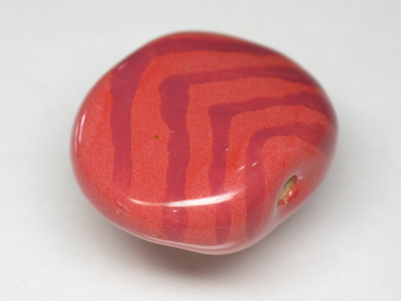 TOKO-BEADS KZ161-20 Kenyan ceramic bead 22.5mm KZ161-20 ケニアセラミックビーズ 22.5mmKazuri カズリビーズ Asian bead & African bead  Handmade,Lampeork,bead,asia,india,ethnic,parts,accessory,beads とんぼ玉,ビーズ,トンボ玉,アジア,インド,エスニック,手作り,パーツ,アクセサリー