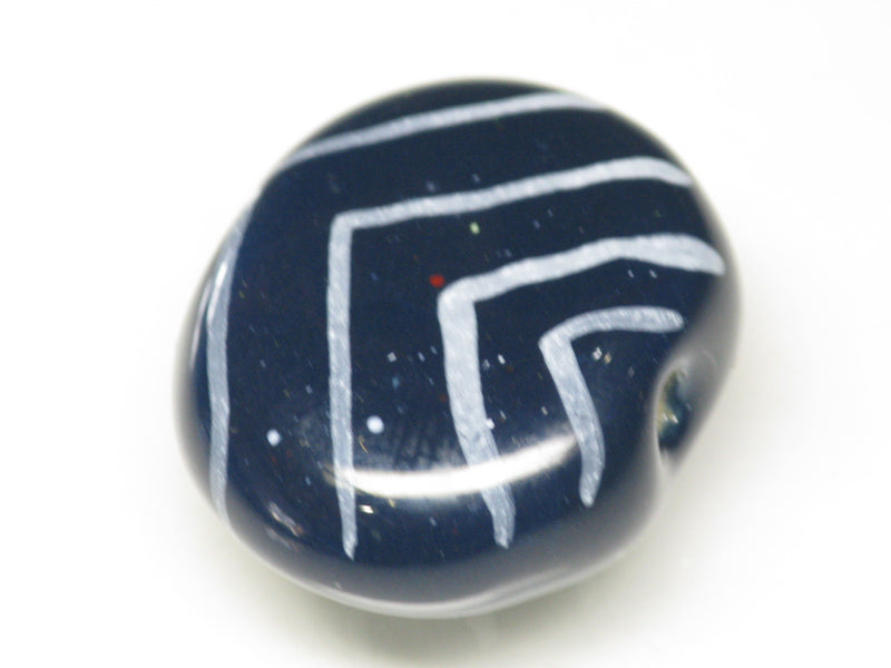 TOKO-BEADS KZ161-27 Kenyan ceramic bead 23mm KZ161-27 ケニアセラミックビーズ 23mmKazuri カズリビーズ Asian bead & African bead  Handmade,Lampeork,bead,asia,india,ethnic,parts,accessory,beads とんぼ玉,ビーズ,トンボ玉,アジア,インド,エスニック,手作り,パーツ,アクセサリー