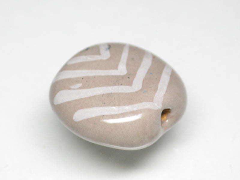 TOKO-BEADS KZ163-02 Kenyan ceramic bead 18mm KZ163-02 Kazuri ケニアセラミックビーズ 18mm Asian bead & African bead  Handmade,Lampeork,bead,asia,india,ethnic,parts,accessory,beads とんぼ玉,ビーズ,トンボ玉,アジア,インド,エスニック,手作り,パーツ,アクセサリー