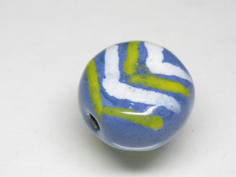 TOKO-BEADS KZ164-10 Kenyan ceramic bead 16mm KZ164-10 ケニアセラミックビーズ 16mm Asian bead & African bead  Handmade,Lampeork,bead,asia,india,ethnic,parts,accessory,beads とんぼ玉,ビーズ,トンボ玉,アジア,インド,エスニック,手作り,パーツ,アクセサリー