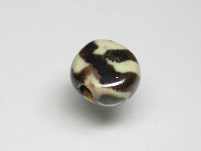 TOKO-BEADS KZ165-02 Kenyan ceramic bead 10~11mm KZ165-02 ケニアセラミックビーズ 10~11mm Asian bead & African bead  Handmade,Lampeork,bead,asia,india,ethnic,parts,accessory,beads とんぼ玉,ビーズ,トンボ玉,アジア,インド,エスニック,手作り,パーツ,アクセサリー