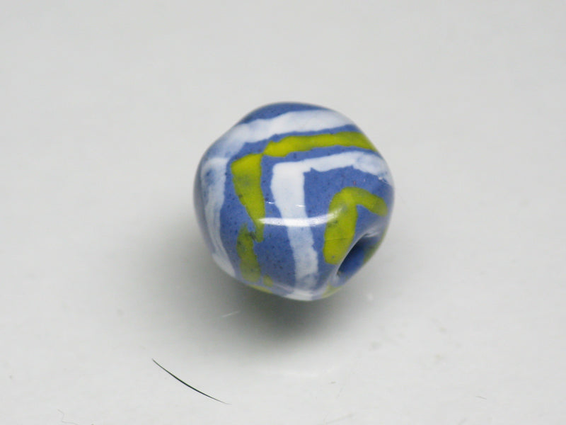 TOKO-BEADS KZ165-05 Kenyan ceramic bead 10~11mm KZ165-05 Kazuri ケニアセラミックビーズ 10~11mm Asian bead & African bead  Handmade,Lampeork,bead,asia,india,ethnic,parts,accessory,beads とんぼ玉,ビーズ,トンボ玉,アジア,インド,エスニック,手作り,パーツ,アクセサリー