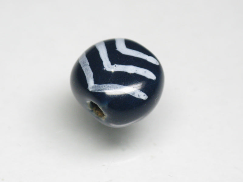 TOKO-BEADS KZ165-06 Kenyan ceramic bead 10~11mm KZ165-06 ケニアセラミックビーズ 10~11mm Asian bead & African bead  Handmade,Lampeork,bead,asia,india,ethnic,parts,accessory,beads とんぼ玉,ビーズ,トンボ玉,アジア,インド,エスニック,手作り,パーツ,アクセサリー