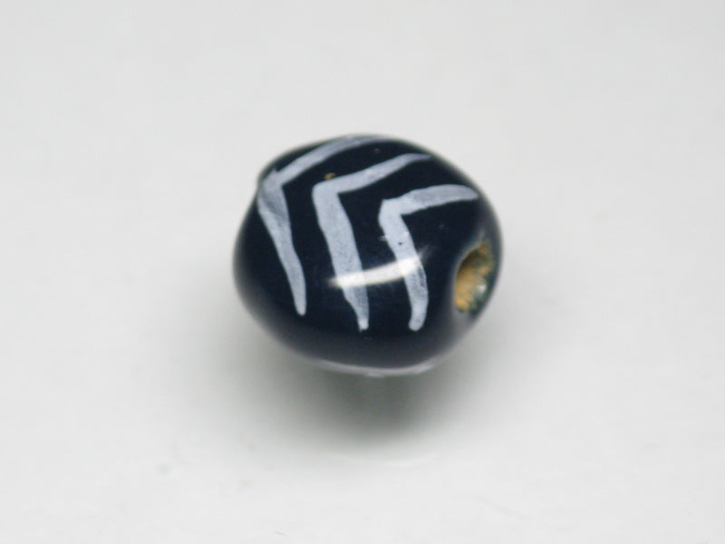 TOKO-BEADS KZ165-08 Kenyan ceramic bead 10~11mm KZ165-08 Kazuri ケニアセラミックビーズ 10~11mm Asian bead & African bead  Handmade,Lampeork,bead,asia,india,ethnic,parts,accessory,beads とんぼ玉,ビーズ,トンボ玉,アジア,インド,エスニック,手作り,パーツ,アクセサリー