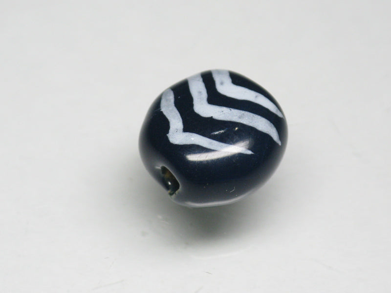 TOKO-BEADS KZ165-08 Kenyan ceramic bead 10~11mm KZ165-08 ケニアセラミックビーズ 10~11mm Asian bead & African bead  Handmade,Lampeork,bead,asia,india,ethnic,parts,accessory,beads とんぼ玉,ビーズ,トンボ玉,アジア,インド,エスニック,手作り,パーツ,アクセサリー