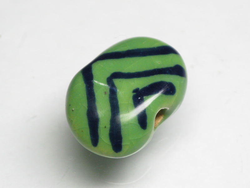 TOKO-BEADS KZ166-04 Kenyan ceramic bead 17mm KZ166-04 ケニアセラミックビーズ 17mmKazuri カズリビーズ Asian bead & African bead  Handmade,Lampeork,bead,asia,india,ethnic,parts,accessory,beads とんぼ玉,ビーズ,トンボ玉,アジア,インド,エスニック,手作り,パーツ,アクセサリー