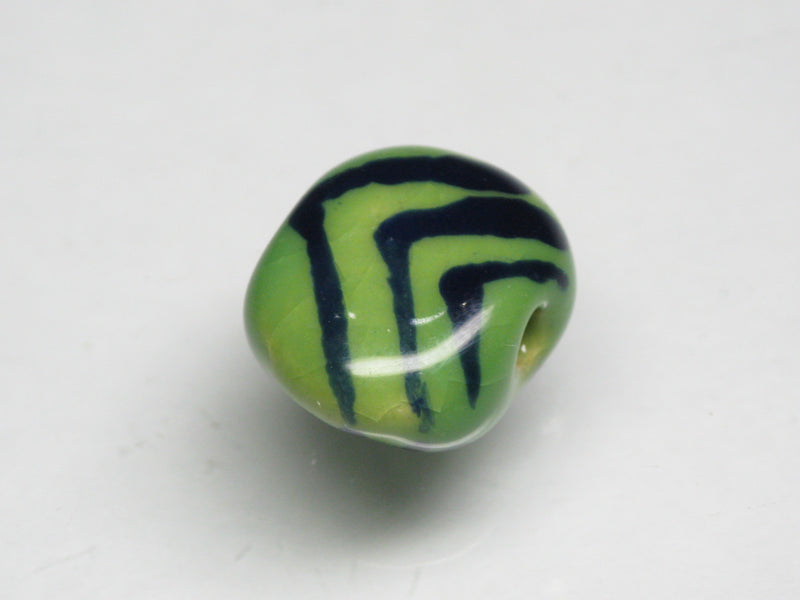 TOKO-BEADS KZ167-08 Kenyan ceramic bead 14mm KZ167-08 Kazuri ケニアセラミックビーズ 14mm Asian bead & African bead  Handmade,Lampeork,bead,asia,india,ethnic,parts,accessory,beads とんぼ玉,ビーズ,トンボ玉,アジア,インド,エスニック,手作り,パーツ,アクセサリー