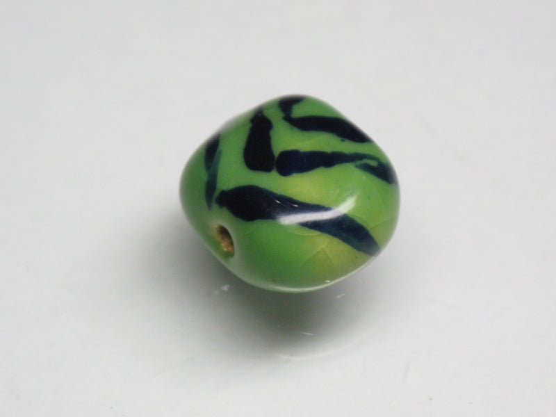 TOKO-BEADS KZ167-08 Kenyan ceramic bead 14mm KZ167-08 ケニアセラミックビーズ 14mm Asian bead & African bead  Handmade,Lampeork,bead,asia,india,ethnic,parts,accessory,beads とんぼ玉,ビーズ,トンボ玉,アジア,インド,エスニック,手作り,パーツ,アクセサリー