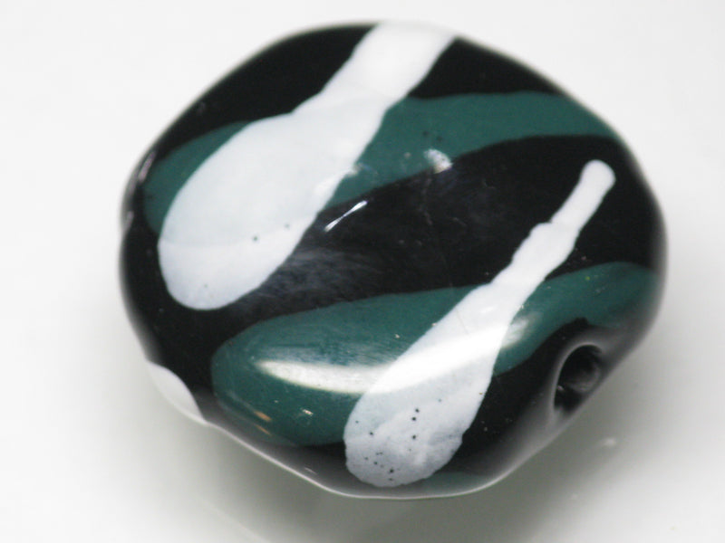 TOKO-BEADS KZ171-04 Kenyan ceramic bead 23mm KZ171-04 ケニアセラミックビーズ 23mmKazuri カズリビーズ Asian bead & African bead  Handmade,Lampeork,bead,asia,india,ethnic,parts,accessory,beads とんぼ玉,ビーズ,トンボ玉,アジア,インド,エスニック,手作り,パーツ,アクセサリー