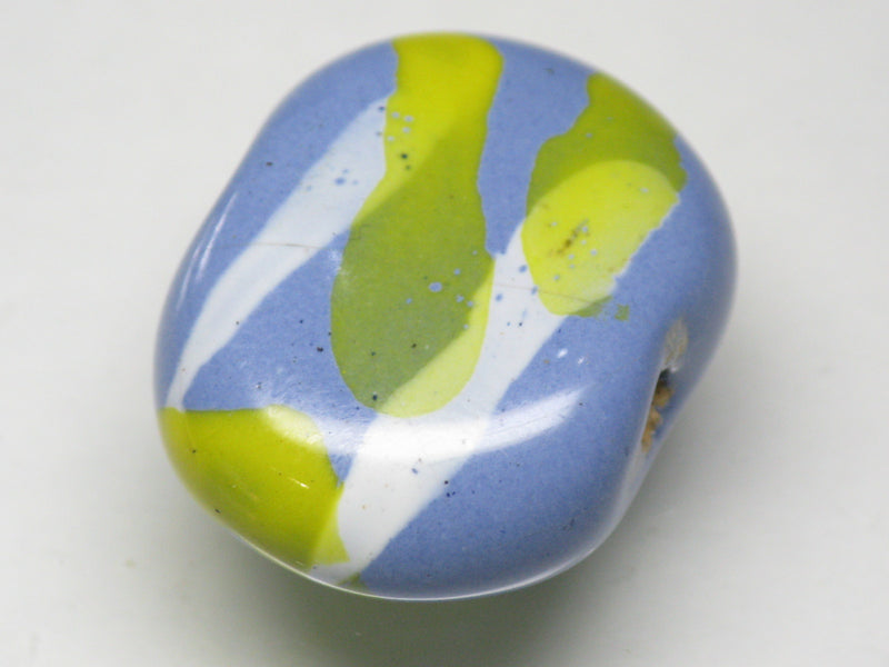 TOKO-BEADS KZ171-11 Kenyan ceramic bead 24mm KZ171-11 ケニアセラミックビーズ 24mmKazuri カズリビーズ Asian bead & African bead  Handmade,Lampeork,bead,asia,india,ethnic,parts,accessory,beads とんぼ玉,ビーズ,トンボ玉,アジア,インド,エスニック,手作り,パーツ,アクセサリー