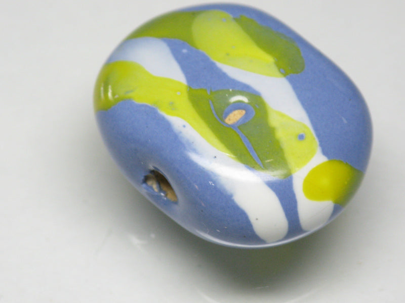 TOKO-BEADS KZ171-11 Kenyan ceramic bead 24mm KZ171-11 ケニアセラミックビーズ 24mmKazuri カズリビーズ Asian bead & African bead  Handmade,Lampeork,bead,asia,india,ethnic,parts,accessory,beads とんぼ玉,ビーズ,トンボ玉,アジア,インド,エスニック,手作り,パーツ,アクセサリー