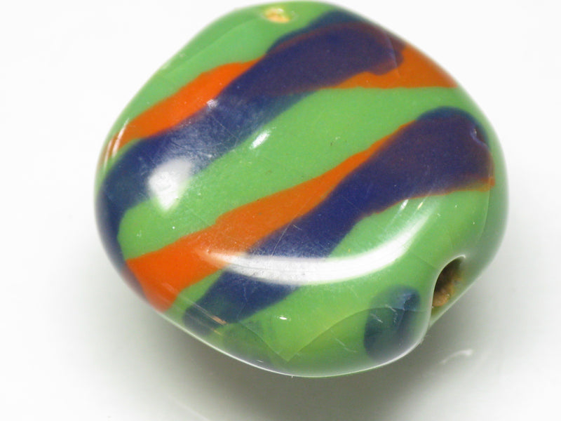 TOKO-BEADS KZ171-13 Kenyan ceramic bead 22mm KZ171-13 ケニアセラミックビーズ 22mmKazuri カズリビーズ Asian bead & African bead  Handmade,Lampeork,bead,asia,india,ethnic,parts,accessory,beads とんぼ玉,ビーズ,トンボ玉,アジア,インド,エスニック,手作り,パーツ,アクセサリー