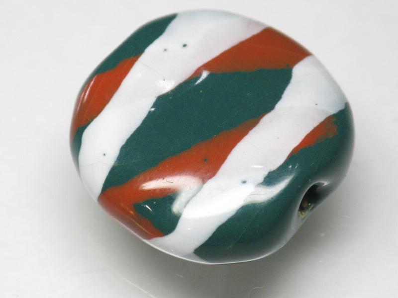 TOKO-BEADS KZ171-16 Kenyan ceramic bead 21mm KZ171-16 ケニアセラミックビーズ 21mmKazuri カズリビーズ Asian bead & African bead  Handmade,Lampeork,bead,asia,india,ethnic,parts,accessory,beads とんぼ玉,ビーズ,トンボ玉,アジア,インド,エスニック,手作り,パーツ,アクセサリー