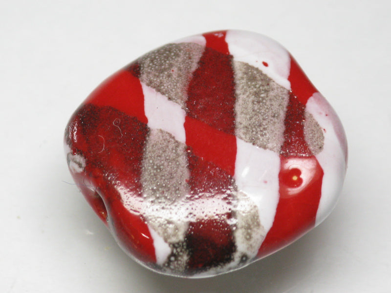 TOKO-BEADS KZ171-23 Kenyan ceramic bead 21mm KZ171-23 ケニアセラミックビーズ 21mmKazuri カズリビーズ Asian bead & African bead  Handmade,Lampeork,bead,asia,india,ethnic,parts,accessory,beads とんぼ玉,ビーズ,トンボ玉,アジア,インド,エスニック,手作り,パーツ,アクセサリー