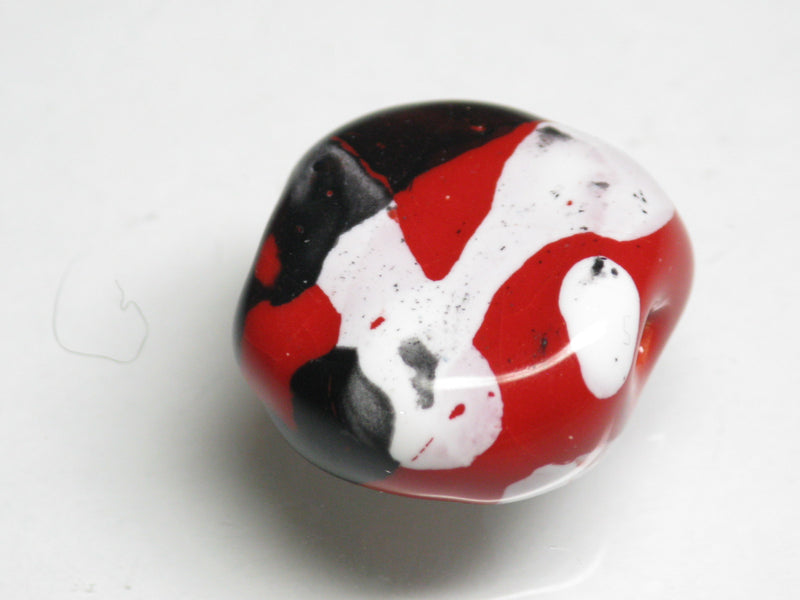 TOKO-BEADS KZ173-10 Kenyan ceramic bead 18~19mm KZ173-10 Kazuri ケニアセラミックビーズ 18~19mm Asian bead & African bead  Handmade,Lampeork,bead,asia,india,ethnic,parts,accessory,beads とんぼ玉,ビーズ,トンボ玉,アジア,インド,エスニック,手作り,パーツ,アクセサリー