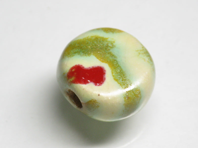 TOKO-BEADS KZ174-01 Kenyan ceramic bead 16~17mm KZ174-01 ケニアセラミックビーズ 16~17mm Asian bead & African bead  Handmade,Lampeork,bead,asia,india,ethnic,parts,accessory,beads とんぼ玉,ビーズ,トンボ玉,アジア,インド,エスニック,手作り,パーツ,アクセサリー