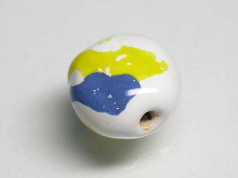 TOKO-BEADS KZ174-02 Kenyan ceramic bead 16~17mm KZ174-02 Kazuri ケニアセラミックビーズ 16~17mm Asian bead & African bead  Handmade,Lampeork,bead,asia,india,ethnic,parts,accessory,beads とんぼ玉,ビーズ,トンボ玉,アジア,インド,エスニック,手作り,パーツ,アクセサリー