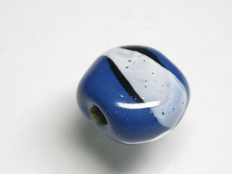 TOKO-BEADS KZ174-09 Kenyan ceramic bead 16~17mm KZ174-09 ケニアセラミックビーズ 16~17mm Asian bead & African bead  Handmade,Lampeork,bead,asia,india,ethnic,parts,accessory,beads とんぼ玉,ビーズ,トンボ玉,アジア,インド,エスニック,手作り,パーツ,アクセサリー