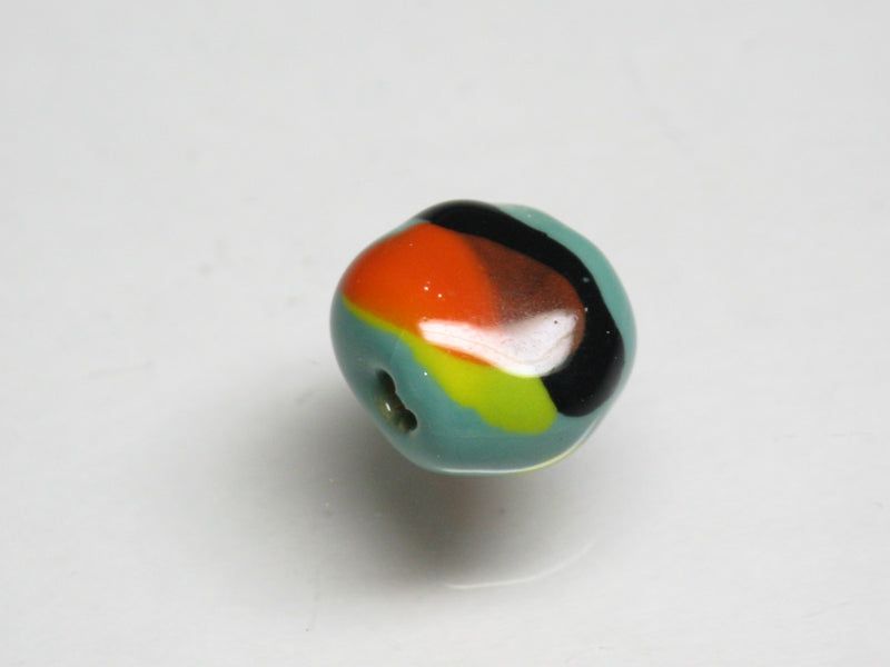 TOKO-BEADS KZ175-01 Kenyan ceramic bead 10mm KZ175-01 ケニアセラミックビーズ 10mm Asian bead & African bead  Handmade,Lampeork,bead,asia,india,ethnic,parts,accessory,beads とんぼ玉,ビーズ,トンボ玉,アジア,インド,エスニック,手作り,パーツ,アクセサリー