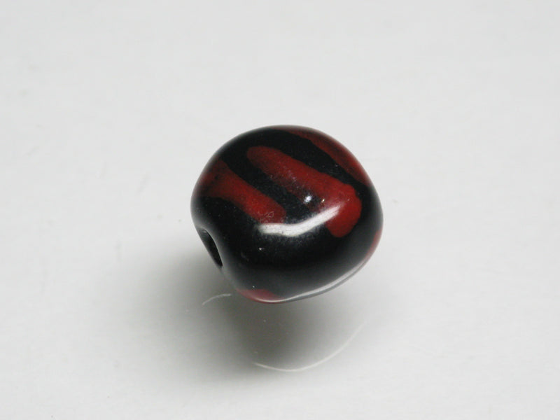TOKO-BEADS KZ175-05 Kenyan ceramic bead 10mm KZ175-05 ケニアセラミックビーズ 10mm Asian bead & African bead  Handmade,Lampeork,bead,asia,india,ethnic,parts,accessory,beads とんぼ玉,ビーズ,トンボ玉,アジア,インド,エスニック,手作り,パーツ,アクセサリー