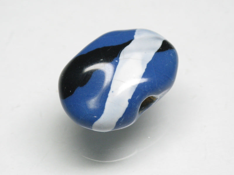 TOKO-BEADS KZ176-02 Kenyan ceramic bead 17mm KZ176-02 Kazuri ケニアセラミックビーズ 17mm Asian bead & African bead  Handmade,Lampeork,bead,asia,india,ethnic,parts,accessory,beads とんぼ玉,ビーズ,トンボ玉,アジア,インド,エスニック,手作り,パーツ,アクセサリー
