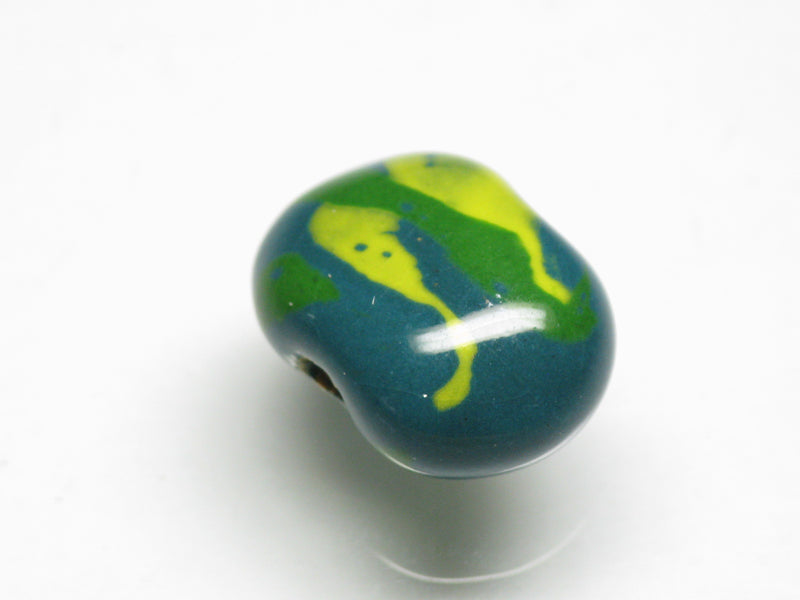 TOKO-BEADS KZ176-10 Kenyan ceramic bead 16mm KZ176-10 ケニアセラミックビーズ 16mm Asian bead & African bead  Handmade,Lampeork,bead,asia,india,ethnic,parts,accessory,beads とんぼ玉,ビーズ,トンボ玉,アジア,インド,エスニック,手作り,パーツ,アクセサリー