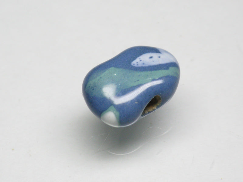 TOKO-BEADS KZ177-03 Kenyan ceramic bead 13mm KZ177-03 Kazuri ケニアセラミックビーズ 13mm Asian bead & African bead  Handmade,Lampeork,bead,asia,india,ethnic,parts,accessory,beads とんぼ玉,ビーズ,トンボ玉,アジア,インド,エスニック,手作り,パーツ,アクセサリー