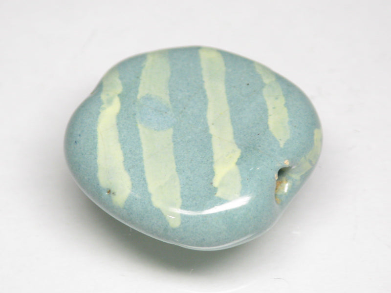 TOKO-BEADS KZ181-11 Kenyan ceramic bead 21mm KZ181-11 Kazuri ケニアセラミックビーズ 21mm Asian bead & African bead  Handmade,Lampeork,bead,asia,india,ethnic,parts,accessory,beads とんぼ玉,ビーズ,トンボ玉,アジア,インド,エスニック,手作り,パーツ,アクセサリー