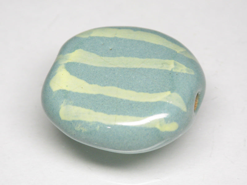 TOKO-BEADS KZ181-12 Kenyan ceramic bead 21mm KZ181-12 Kazuri ケニアセラミックビーズ 21mm Asian bead & African bead  Handmade,Lampeork,bead,asia,india,ethnic,parts,accessory,beads とんぼ玉,ビーズ,トンボ玉,アジア,インド,エスニック,手作り,パーツ,アクセサリー