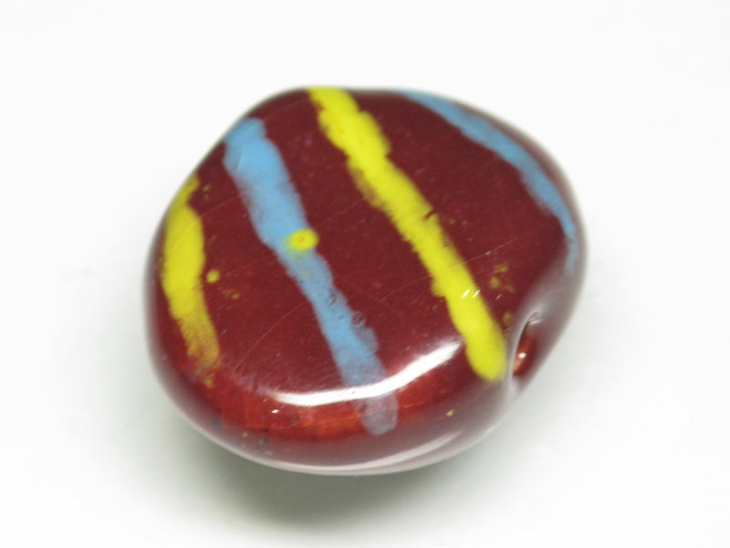 TOKO-BEADS KZ181-15 Kenyan ceramic bead 23mm KZ181-15 Kazuri ケニアセラミックビーズ 23mm Asian bead & African bead  Handmade,Lampeork,bead,asia,india,ethnic,parts,accessory,beads とんぼ玉,ビーズ,トンボ玉,アジア,インド,エスニック,手作り,パーツ,アクセサリー