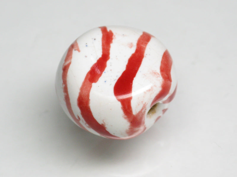 TOKO-BEADS KZ184-01 Kenyan ceramic bead 15mm KZ184-01 Kazuri ケニアセラミックビーズ 15mm Asian bead & African bead  Handmade,Lampeork,bead,asia,india,ethnic,parts,accessory,beads とんぼ玉,ビーズ,トンボ玉,アジア,インド,エスニック,手作り,パーツ,アクセサリー