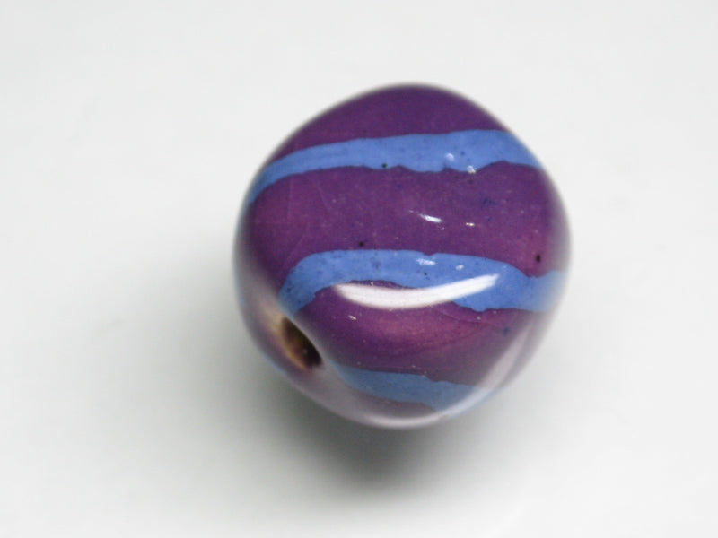 TOKO-BEADS KZ184-02 Kenyan ceramic bead 15mm KZ184-02 ケニアセラミックビーズ 15mm Asian bead & African bead  Handmade,Lampeork,bead,asia,india,ethnic,parts,accessory,beads とんぼ玉,ビーズ,トンボ玉,アジア,インド,エスニック,手作り,パーツ,アクセサリー