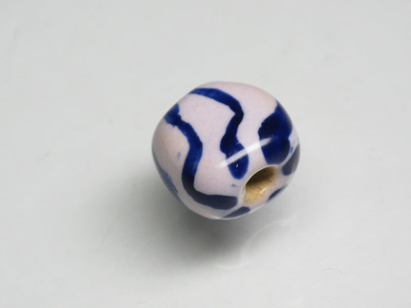 TOKO-BEADS KZ185-01 Kenyan ceramic bead 11mm KZ185-01 Kazuri ケニアセラミックビーズ 11mm Asian bead & African bead  Handmade,Lampeork,bead,asia,india,ethnic,parts,accessory,beads とんぼ玉,ビーズ,トンボ玉,アジア,インド,エスニック,手作り,パーツ,アクセサリー