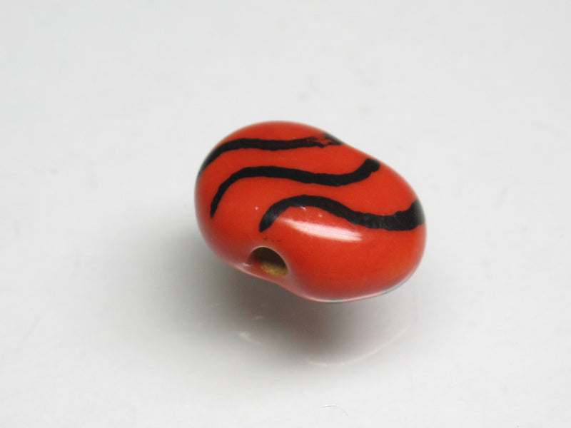 TOKO-BEADS KZ187-05 Kenyan ceramic bead 14mm KZ187-05 ケニアセラミックビーズ 14mm Asian bead & African bead  Handmade,Lampeork,bead,asia,india,ethnic,parts,accessory,beads とんぼ玉,ビーズ,トンボ玉,アジア,インド,エスニック,手作り,パーツ,アクセサリー