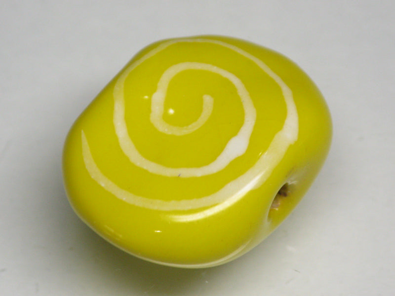 TOKO-BEADS KZ191-10 Kenyan ceramic bead 24mm KZ191-10 ケニアセラミックビーズ 24mmKazuri カズリビーズ Asian bead & African bead  Handmade,Lampeork,bead,asia,india,ethnic,parts,accessory,beads とんぼ玉,ビーズ,トンボ玉,アジア,インド,エスニック,手作り,パーツ,アクセサリー