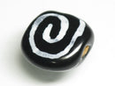 TOKO-BEADS | TOKO-BEADS |KZ193-02 ケニアセラミックビーズ 18.5mm | TOKO-BEADS |KZ193-02 Kenyan ceramic bead 18.5mm Asian bead & African bead  Handmade,Lampeork,bead,asia,india,ethnic,parts,accessory,beads とんぼ玉,ビーズ,トンボ玉,アジア,インド,エスニック,手作り,パーツ,アクセサリー
