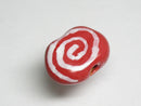 TOKO-BEADS | TOKO-BEADS |KZ196-01 ケニアセラミックビーズ 17mm | TOKO-BEADS |KZ196-01 Kenyan ceramic bead 17mm Asian bead & African bead  Handmade,Lampeork,bead,asia,india,ethnic,parts,accessory,beads とんぼ玉,ビーズ,トンボ玉,アジア,インド,エスニック,手作り,パーツ,アクセサリー