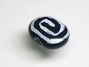 TOKO-BEADS | TOKO-BEADS |KZ196-02 ケニアセラミックビーズ 17mm | TOKO-BEADS |KZ196-02 Kenyan ceramic bead 17mm Asian bead & African bead  Handmade,Lampeork,bead,asia,india,ethnic,parts,accessory,beads とんぼ玉,ビーズ,トンボ玉,アジア,インド,エスニック,手作り,パーツ,アクセサリー