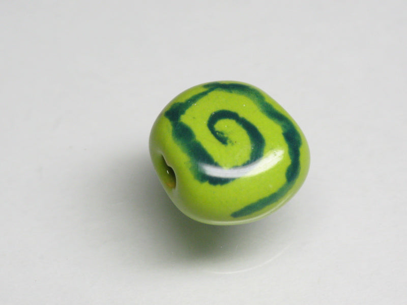 TOKO-BEADS KZ197-03 Kenyan ceramic bead 12.5mm KZ197-03 ケニアセラミックビーズ 12.5mm Asian bead & African bead  Handmade,Lampeork,bead,asia,india,ethnic,parts,accessory,beads とんぼ玉,ビーズ,トンボ玉,アジア,インド,エスニック,手作り,パーツ,アクセサリー