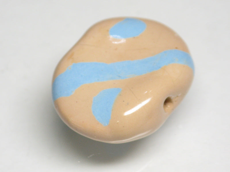 TOKO-BEADS KZ199-14 Kenyan ceramic bead 23mm KZ199-14 ケニアセラミックビーズ 23mmKazuri カズリビーズ Asian bead & African bead  Handmade,Lampeork,bead,asia,india,ethnic,parts,accessory,beads とんぼ玉,ビーズ,トンボ玉,アジア,インド,エスニック,手作り,パーツ,アクセサリー
