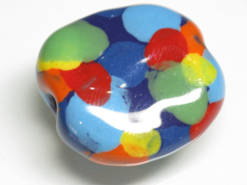 TOKO-BEADS KZ199-27 Kenyan ceramic bead 24mm KZ199-27 ケニアセラミックビーズ 24mmKazuri カズリビーズ Asian bead & African bead  Handmade,Lampeork,bead,asia,india,ethnic,parts,accessory,beads とんぼ玉,ビーズ,トンボ玉,アジア,インド,エスニック,手作り,パーツ,アクセサリー