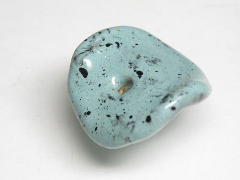 TOKO-BEADS KZ199-33 Kenyan ceramic bead 19mm KZ199-33 ケニアセラミックビーズ 19mmKazuri カズリビーズ Asian bead & African bead  Handmade,Lampeork,bead,asia,india,ethnic,parts,accessory,beads とんぼ玉,ビーズ,トンボ玉,アジア,インド,エスニック,手作り,パーツ,アクセサリー
