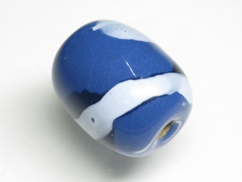 TOKO-BEADS KZ199-35 Kenyan ceramic bead 15mm KZ199-35 ケニアセラミックビーズ 15mmKazuri カズリビーズ Asian bead & African bead  Handmade,Lampeork,bead,asia,india,ethnic,parts,accessory,beads とんぼ玉,ビーズ,トンボ玉,アジア,インド,エスニック,手作り,パーツ,アクセサリー