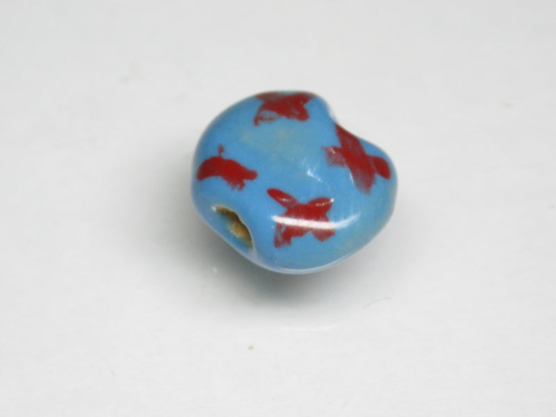 TOKO-BEADS KZ199-46 Kenyan ceramic bead 12mm KZ199-46 ケニアセラミックビーズ 12mmKazuri カズリビーズ Asian bead & African bead  Handmade,Lampeork,bead,asia,india,ethnic,parts,accessory,beads とんぼ玉,ビーズ,トンボ玉,アジア,インド,エスニック,手作り,パーツ,アクセサリー