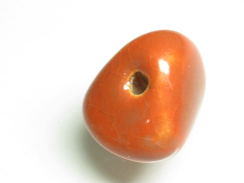 TOKO-BEADS KZ199-68 Kenyan ceramic bead 18mm KZ199-68 ケニアセラミックビーズ 18mm Asian bead & African bead  Handmade,Lampeork,bead,asia,india,ethnic,parts,accessory,beads とんぼ玉,ビーズ,トンボ玉,アジア,インド,エスニック,手作り,パーツ,アクセサリー