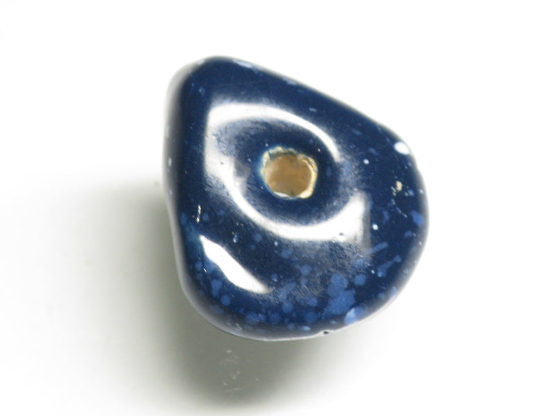 TOKO-BEADS KZ199-72 Kenyan ceramic bead 19mm KZ199-72 ケニアセラミックビーズ 19mmLoose Kazuri カズリビーズ Asian bead & African bead  Handmade,Lampeork,bead,asia,india,ethnic,parts,accessory,beads とんぼ玉,ビーズ,トンボ玉,アジア,インド,エスニック,手作り,パーツ,アクセサリー