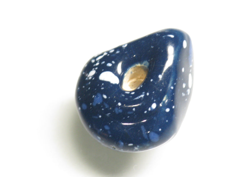 TOKO-BEADS KZ199-72 Kenyan ceramic bead 19mm KZ199-72 ケニアセラミックビーズ 19mm Asian bead & African bead  Handmade,Lampeork,bead,asia,india,ethnic,parts,accessory,beads とんぼ玉,ビーズ,トンボ玉,アジア,インド,エスニック,手作り,パーツ,アクセサリー
