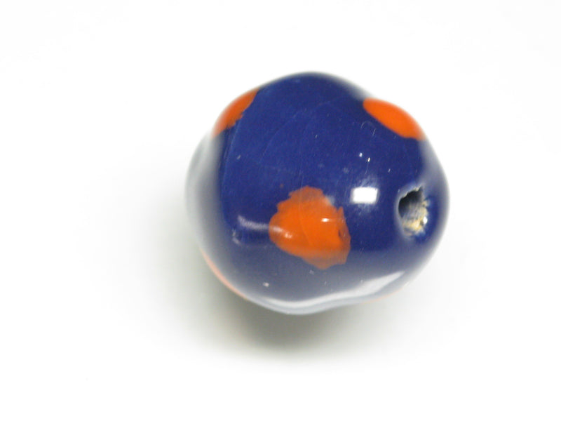 TOKO-BEADS KZ200-15 Kenyan ceramic bead 15mm KZ200-15 ケニアセラミックビーズ 15mmLoose Kazuri カズリビーズ Asian bead & African bead  Handmade,Lampeork,bead,asia,india,ethnic,parts,accessory,beads とんぼ玉,ビーズ,トンボ玉,アジア,インド,エスニック,手作り,パーツ,アクセサリー