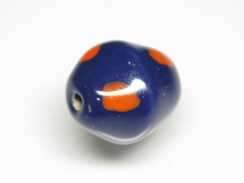 TOKO-BEADS KZ200-15 Kenyan ceramic bead 15mm KZ200-15 ケニアセラミックビーズ 15mm Asian bead & African bead  Handmade,Lampeork,bead,asia,india,ethnic,parts,accessory,beads とんぼ玉,ビーズ,トンボ玉,アジア,インド,エスニック,手作り,パーツ,アクセサリー